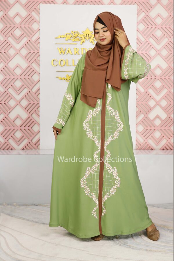 Premium borkha with Exclusive Embroidery MLT