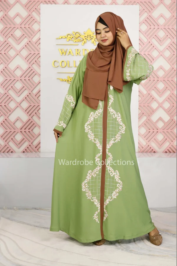 Premium borkha with Exclusive Embroidery MLT