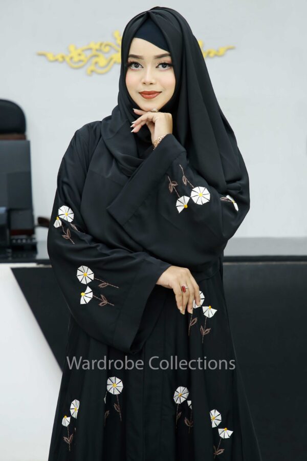 Premium borkha with Exclusive Embroidery NKT