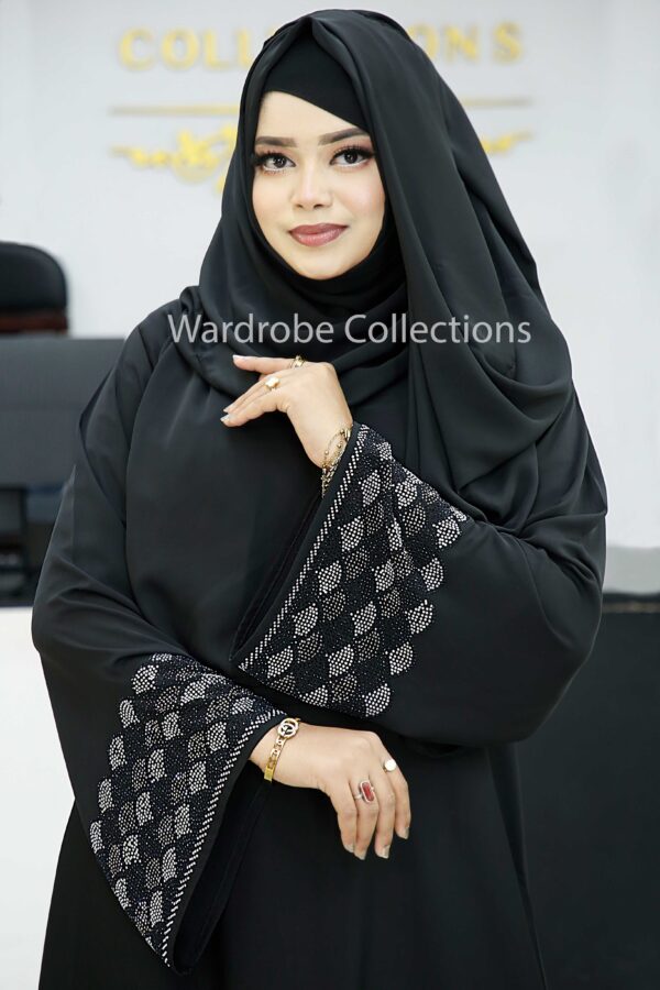 Premium borkha with Exclusive Stone work NST