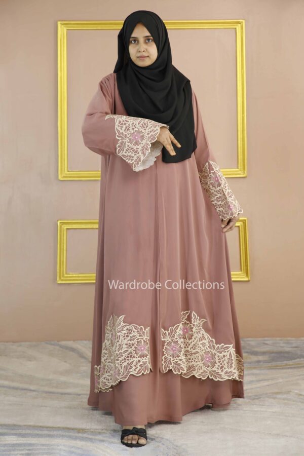 Premium 2part borkha with Exclusive Embroidery YB