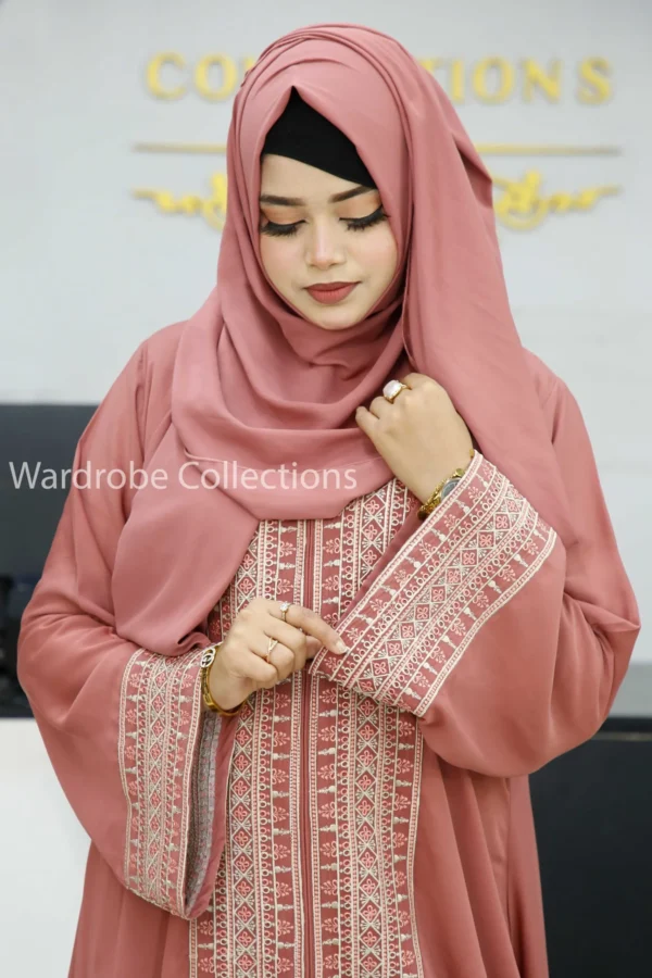 Premium borkha with Exclusive Embroidery XKT