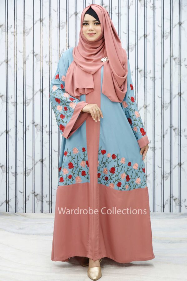 Premium burkha with Exclusive Embroidery NE